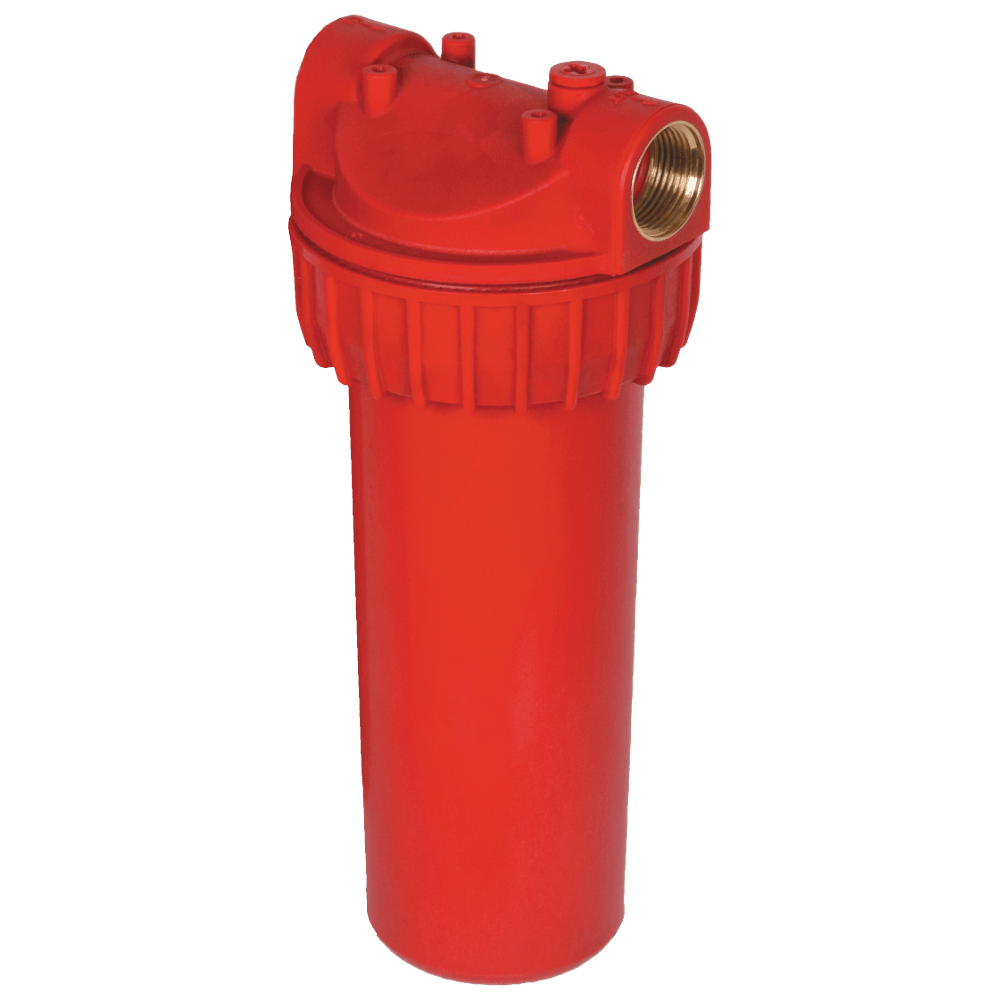 FILTER VELKY 1" CERVENY-NEPRIEHLAD. BEZ VL. 80 oC