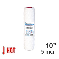 VLOZKA HOT 10" PP SNURA 5 mikr 80C
