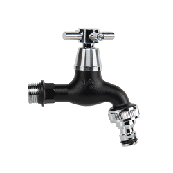 HYDRANT BLACK MS/CR  3/4" GKK0T3434BK