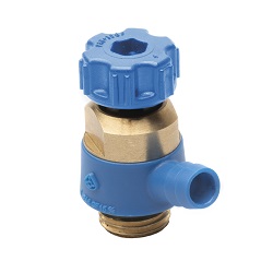 K-270BP ODVOD. VENTIL 1/4" MOSADZ/PLAST