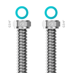 MERABELL READY INOX Flexi3/4"*3/4"FF 90cm