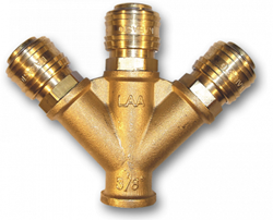 Roztrojka 3/8" + 3xRYCHLOSPOJKA
