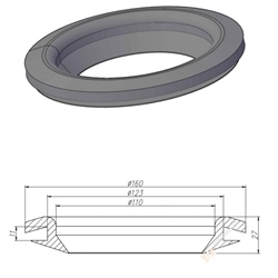 MANZETA SEDLOVA D110/117mm