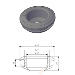 MANZETA SEDLOVA D32/37mm